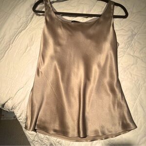 NWOT Lafayette 148 New York sleeveless silk top